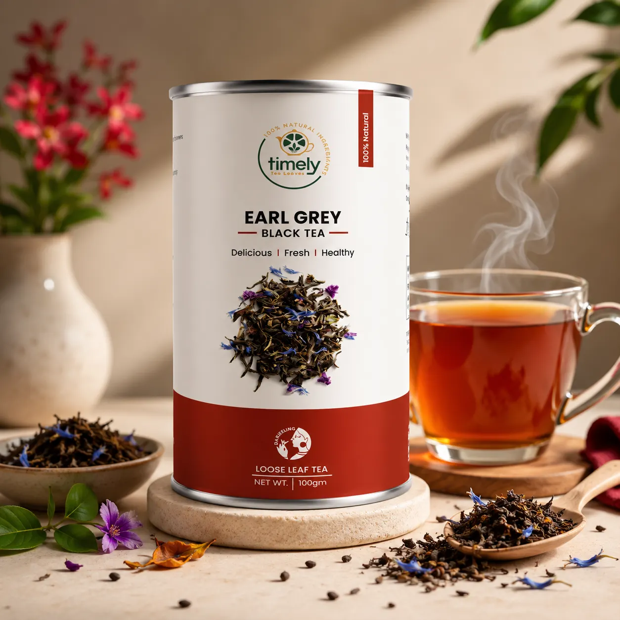 Earl Grey Tea, Bergamot Black Tea, Assam Black Tea, Premium Black Tea, Citrus Black Tea, Loose Leaf Earl Grey