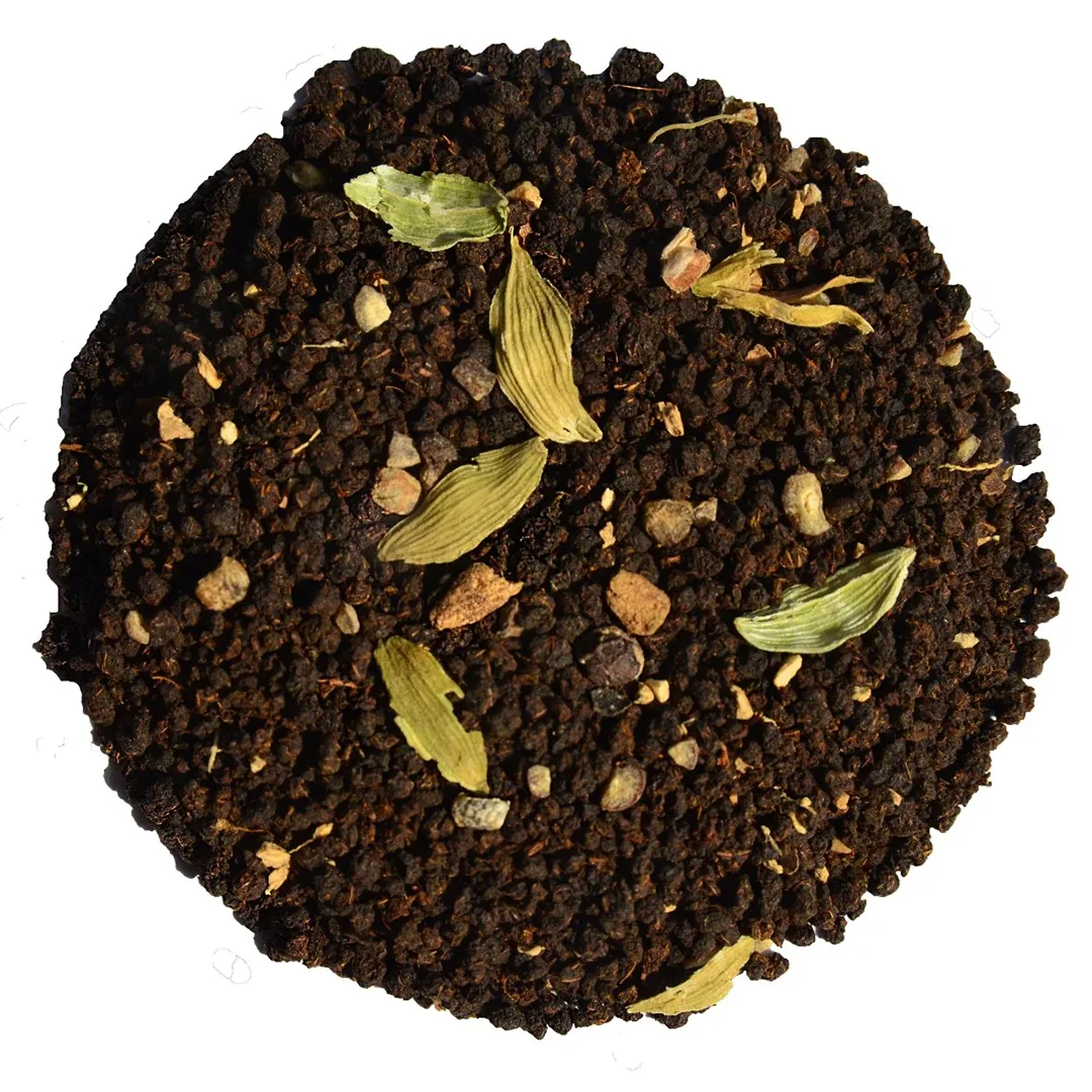 Kadak Masala Chai Tea by Timely Tea made with premium Assam tea and authentic Indian spices.