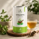 Sugar Control Herbal Tea by Timely Tea made with Gymnema, Fenugreek, Cinnamon and Tulsi for daily wellness