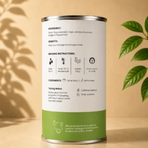 Sugar Control Herbal Tea by Timely Tea made with Gymnema, Fenugreek, Cinnamon and Tulsi for daily wellness