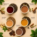 Timely Tea Try CTC Tea Sample Pack featuring Punjabi Masala, Kadak Masala, Tulsi Ginger, Ayurvedic and Chocolate Chai.