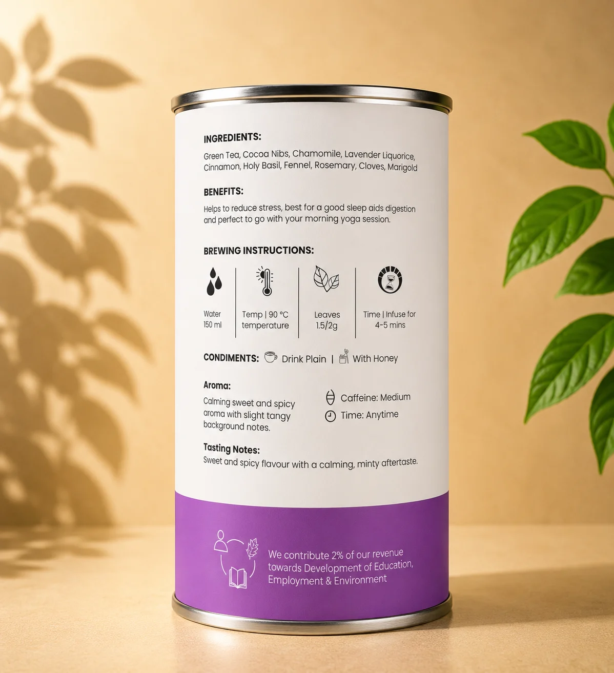 yoga herbal tea, herbal tea, wellness tea, meditation tea, relaxation tea, calming tea, stress relief tea, chamomile tea, peppermint tea, green tea, herbal blend, mindfulness tea, loose leaf tea, yoga wellness, timely tea